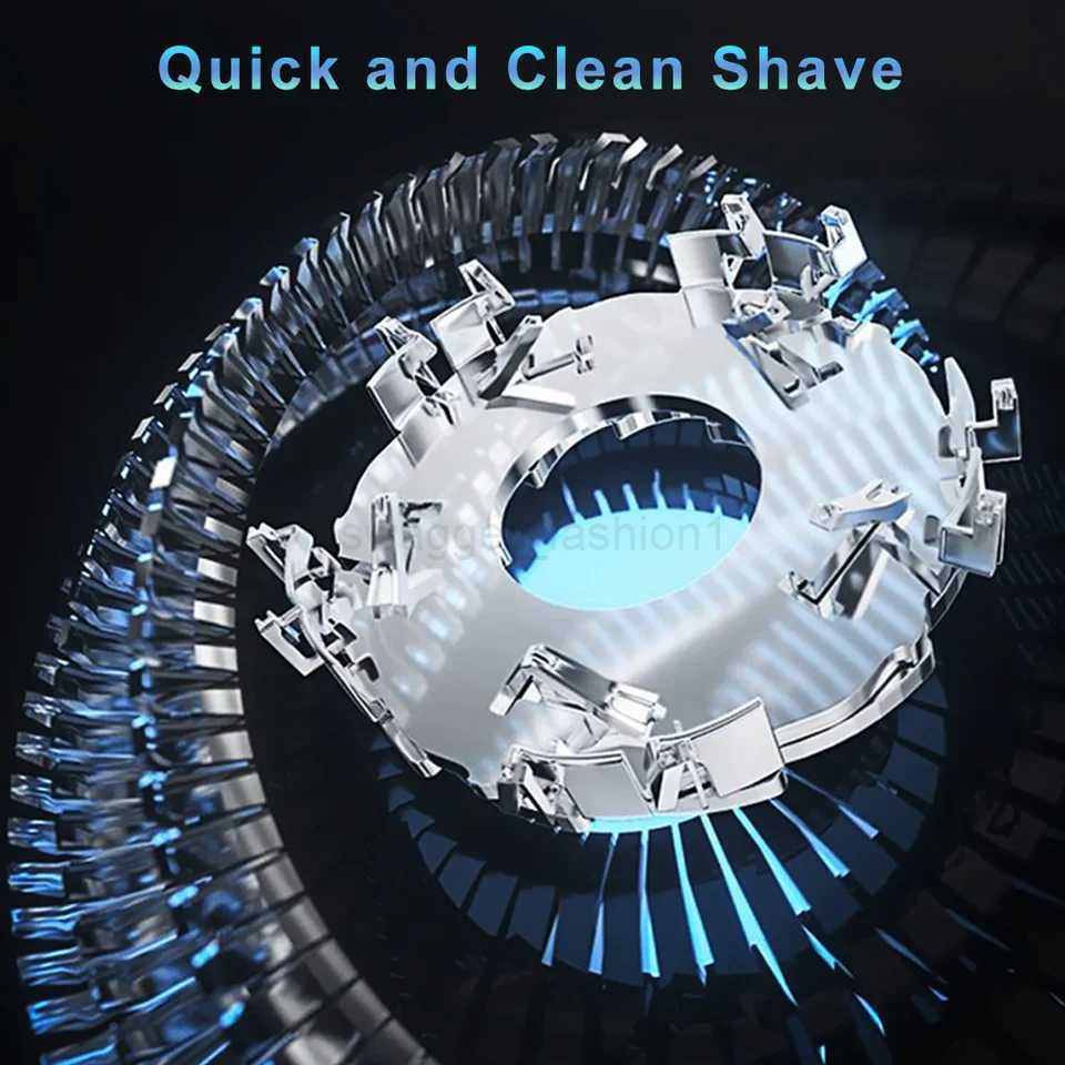New 9D Electric Shaver USB Car-mounted High-power Full-body Wash Beard Knife Four-in-one Rechargeable RazorB240709