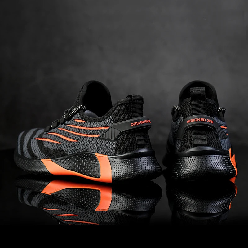 Men Work Safety Shoes Anti-puncture Working Sneakers Male Indestructible Work Shoes Men Boots Lightweight Men Shoes Safety Boots 240718