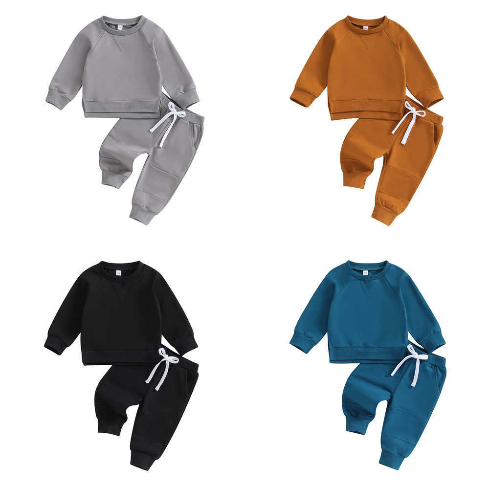 Clothing Sets Spring Autumn Baby Boys Clothes Cotton Clothing Sets Long-Sleeved Sweatshirts+Pants Infant Clothes 2pcs Suit Tracksuit Outfits 42TM