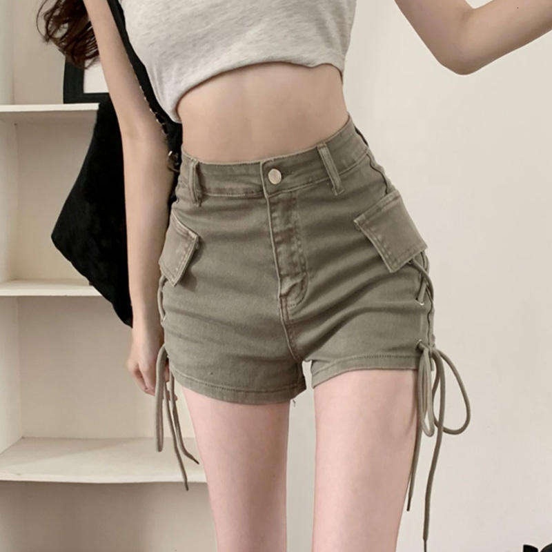 Wholesale Ripped Short Cotton Jeans Vintage Wash Denim Women Boyfriend Distressed Jean Shorts