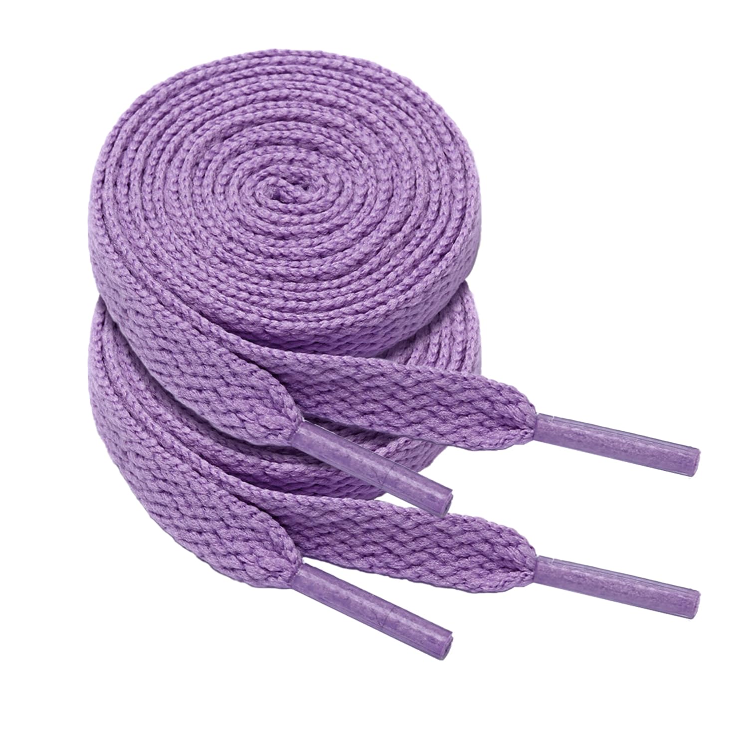 2 double oval sneaker laces 0.64 cm wide semi-circular 139.74 cm - 182.88 cm laces for sneaker strings