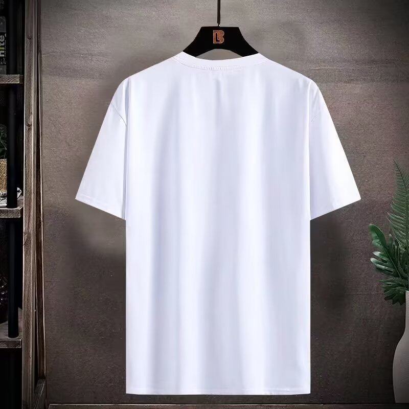 FNCXGE Men Sleeve T-shirt Shorts Two-piece Fashion Loose Plus Size Casual Sports Short Pants Suit M-5XL