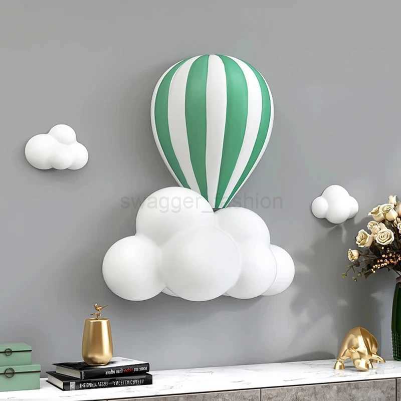 Hot Air Balloon 3D Three-dimensional Relief Wall Decoration Living Room Sofa Background Wall Decoration Room Hanging PaintingB24718