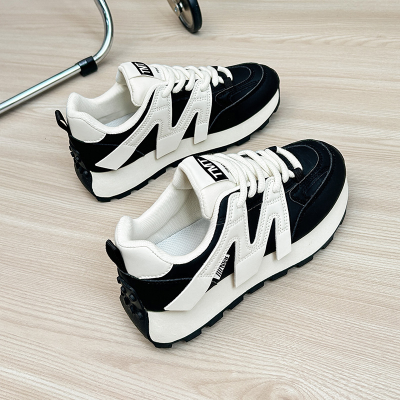 Women's sneakers 2024 Summer New Sports and Casual Breathable Genuine Leather Versatile Trendy Outdoor Running Shoes Free Shipping