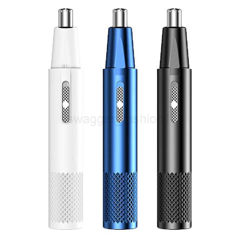Electric Nose Hair Trimmer Facial Care Rechargeable Nose Ear Trimmer for Men Usb Charging Shaver Hair Removal Razor BeardB240709