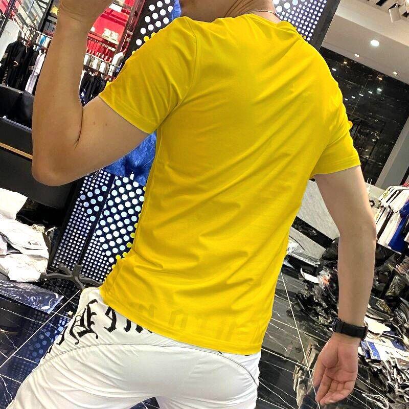 Men T Shirt Men's Short Sleeve Breathe t shirt for man Mid-teens Sports and Leisure Korean Round Neck Casual Tshirt Man