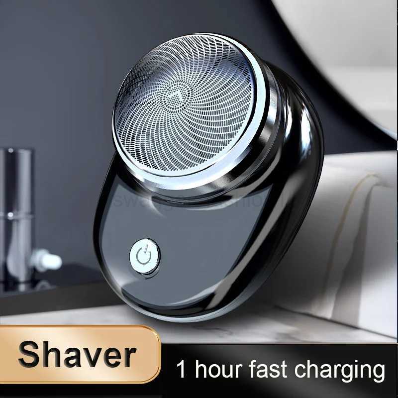 Electric Shaver Charging Mini Pocket Travel Razor Portable Wireless Detachable Shaver Facial Beard And Body Hair TrimmerB240709