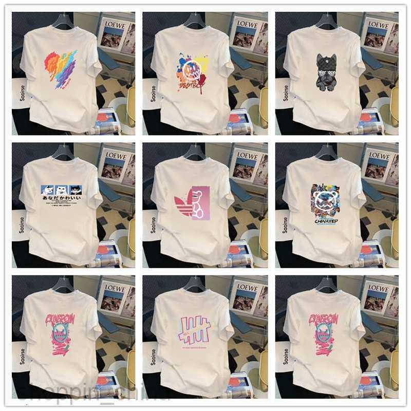 Men's T Shirts Summer Cotton Loose Thin White Short sleeved Men women T-shirt Trendy Brand Half Sleeve Unisex Base T-shirt tees tops