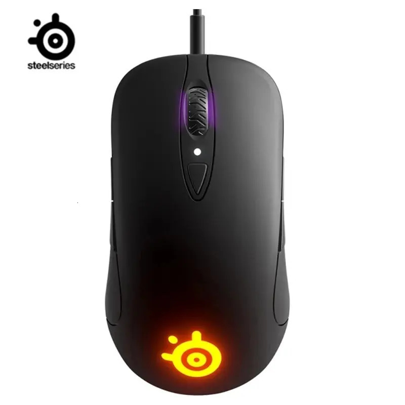 SteelSeries Sensei Ten Gaming Mouse 18000 CPI TrueMove Pro Optical Sensor 8 Buttons Mechanical Switches RGB Lighting for E-game 240712