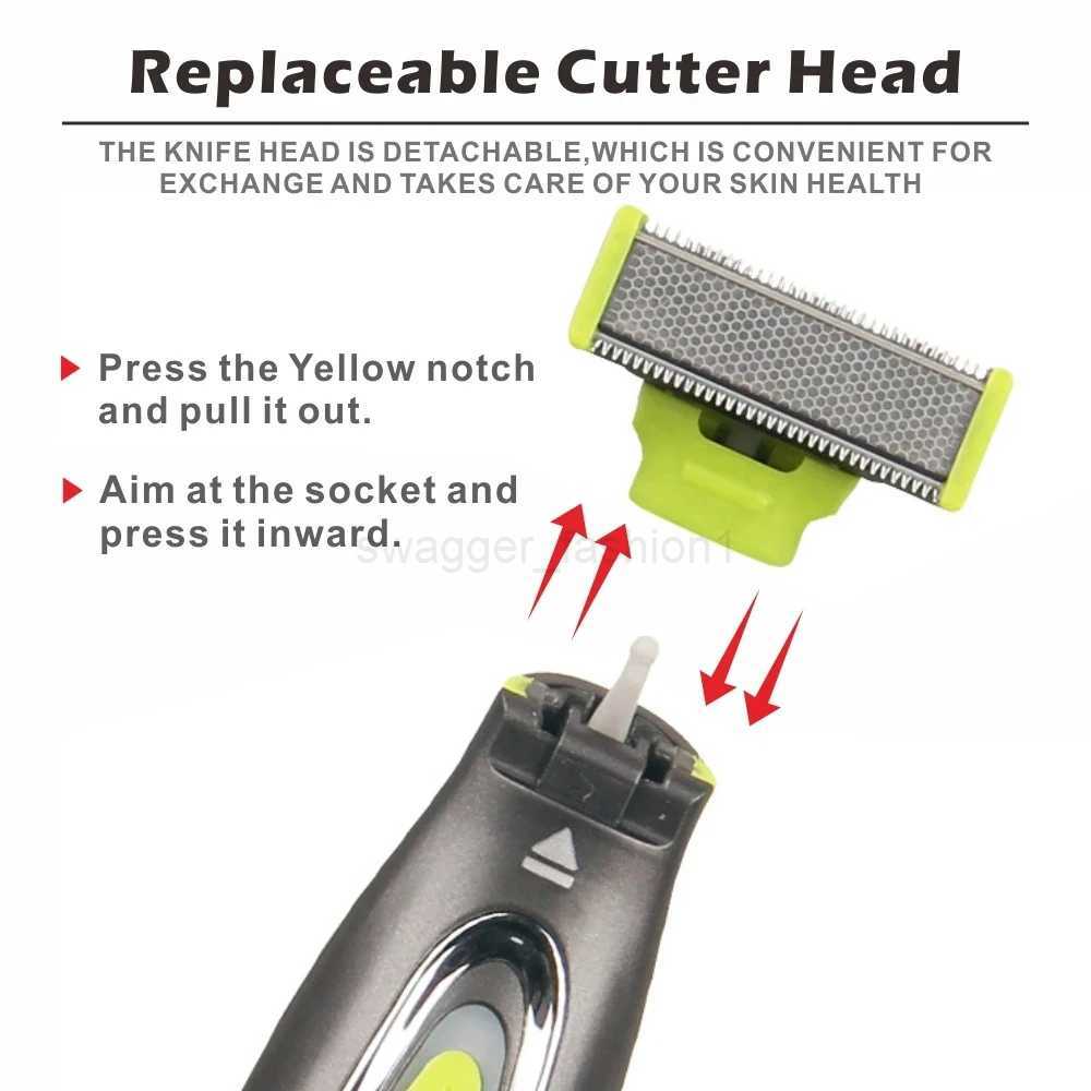 Electric Shaver For Men USB Rechargeable Shaver Beard Shaving Male Epilator Machine Hair Face Care CleaningB240709