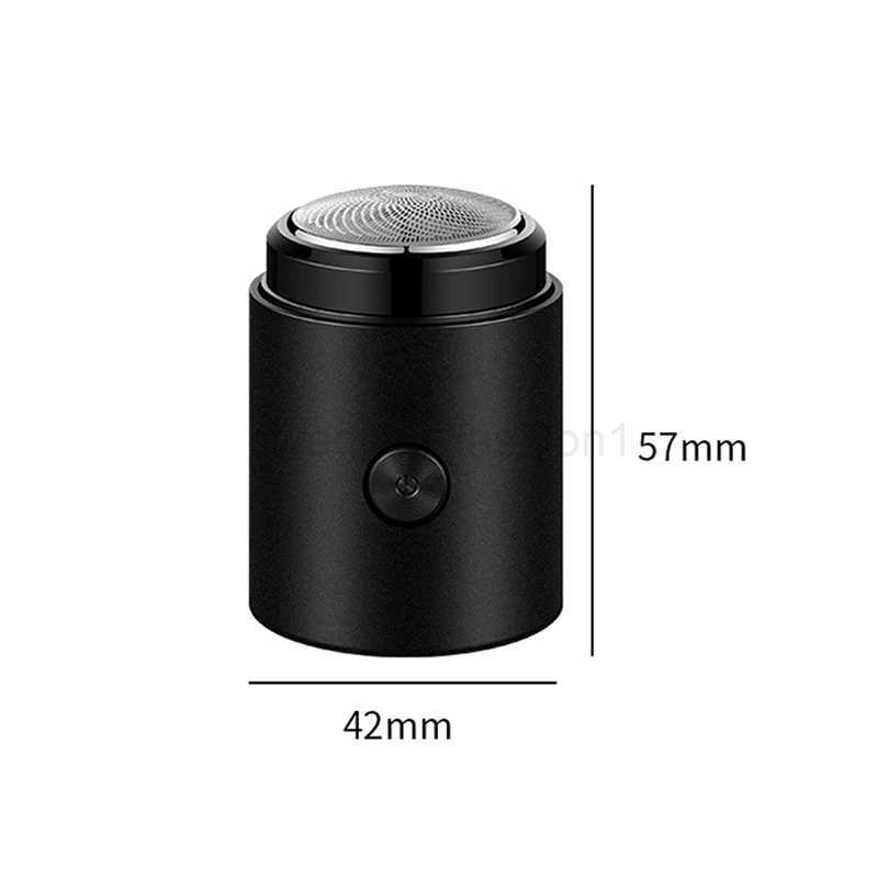 Electric Mini Shaver Travel Shaver Pocket Size Electric Razor Portable Outdoor Beard Razor for MenB240709