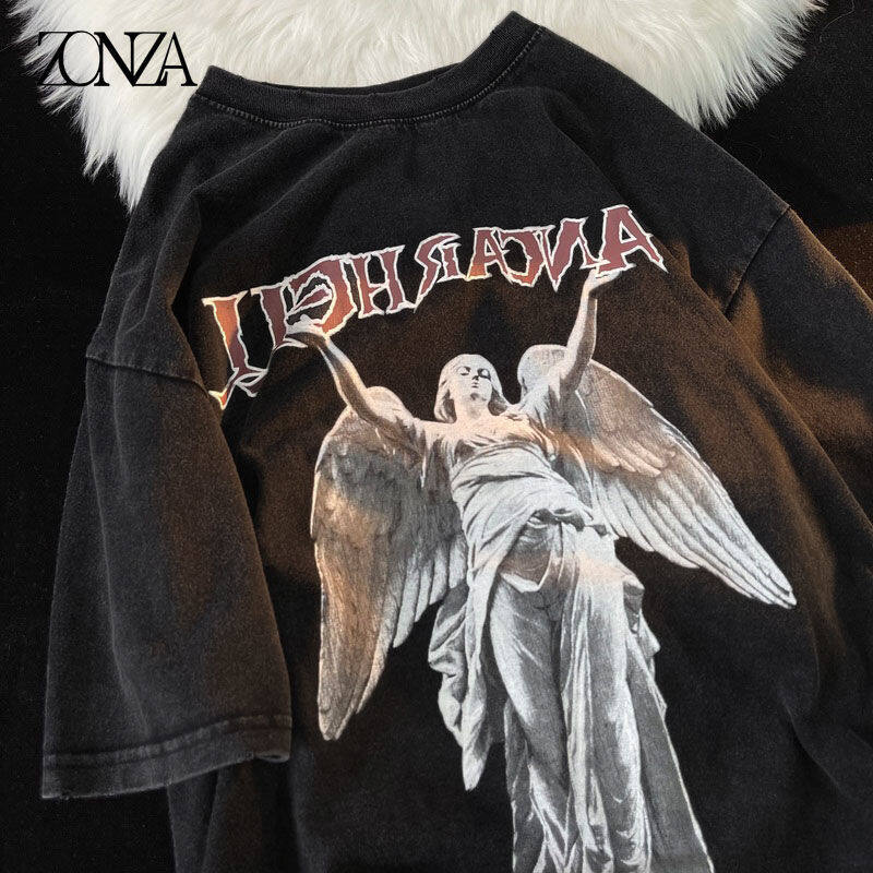ZONZA shirts loose bu lelaki couple fashion shart for men new style man t shirt