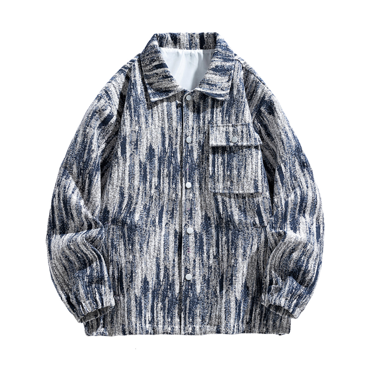 Yuncang Flash Hair Small Fragrant Wind Men's end Brand High Street Spring and Autumn Jacket Trendy Rascal F718#60