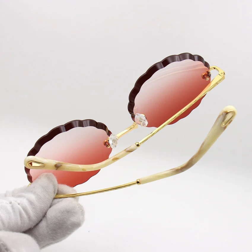 Fashion Sunglasses Ladies Floral Sunglasses Fashion Glasses 240716