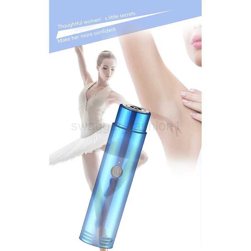 1Set Mini Electric Shaver For Men And Woman Rechargeable Portable Cordless Face Beard Razor Hair Trimmer Beard Hair Removal ToolB240709