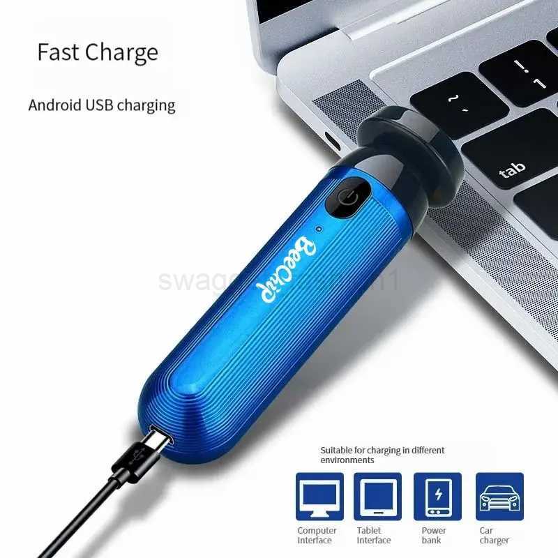 Bass High-Speed Fast Charging Portable Electric Shaver For Men And Women Mini Rechargeable Shaver Easy To Dismantle In One StepB240709