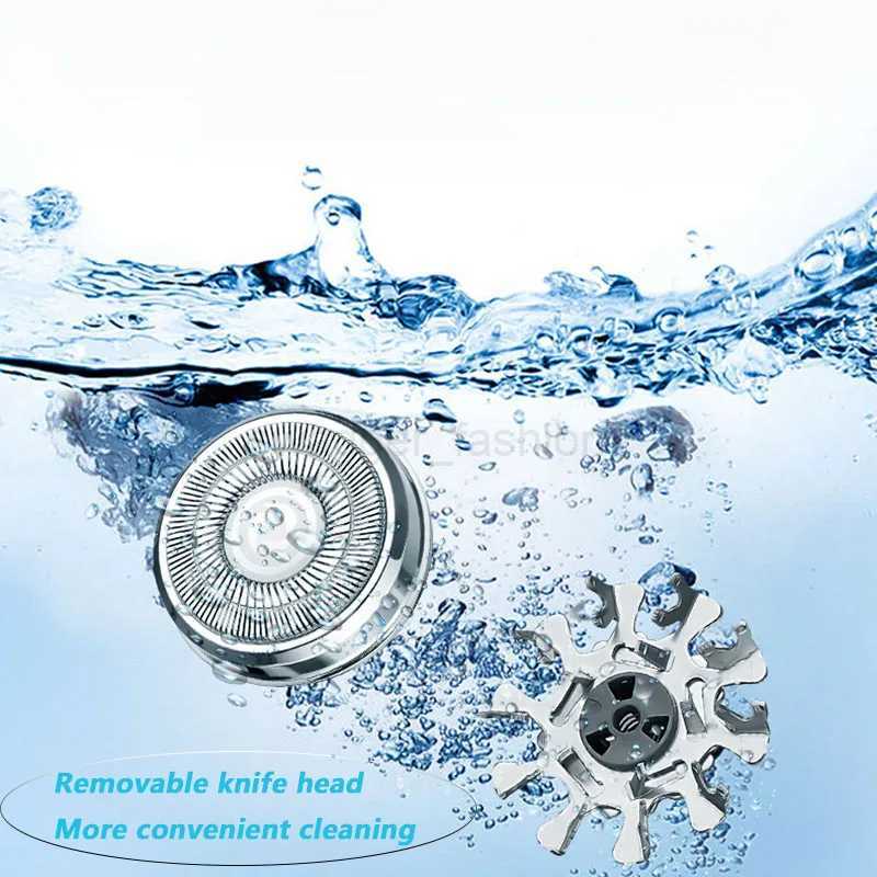 Mini Electric Shaver for Men Portable Beard Knife TYPE-C Charging Shavers Face Body Razor with Digital Power DisplayB240709