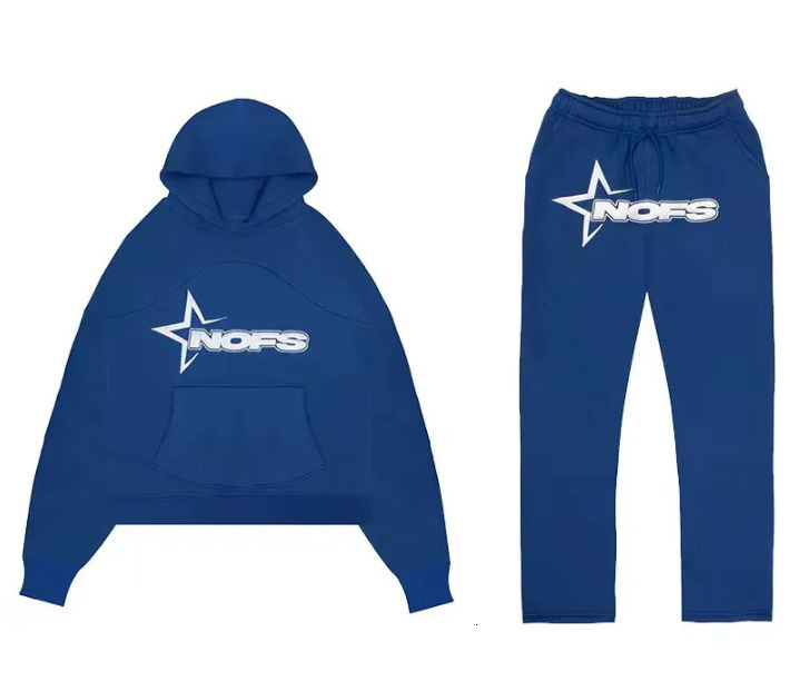 High Quality Fall Winter Fleece Warm Mens Clothing Tracksuit Hoodies SweatPants Two Piece Sets Suit Fashion Trend Sportswear 240202