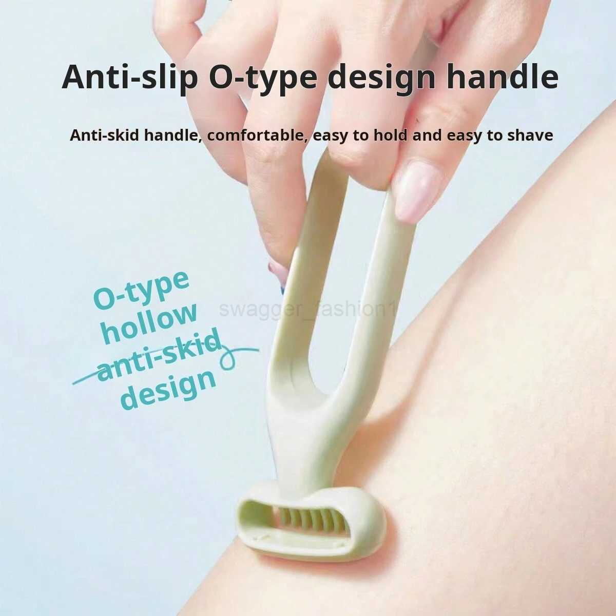 Sensless armpit shaver leg hair body shaver womens macro blade gentle shaving toolB240709