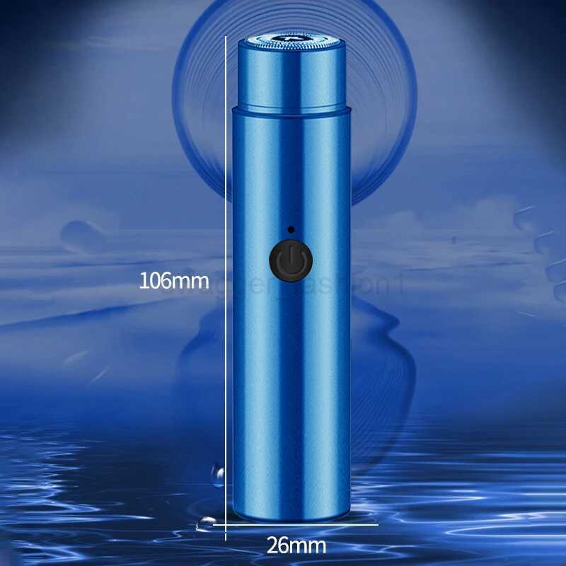 Mini USB Electric Shaver Long Lasting Portable Washable Car Rechargeable ShaverB240709