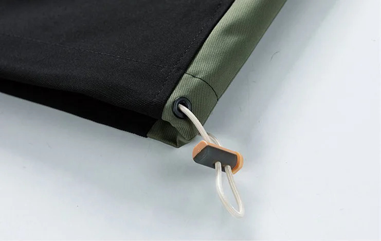 Big size jacket mens spring autumn multi-pocket loose Patchwork jacket hooded youth trendy tops Youth clothes 6XL 7XL 8XL 9XL 240716