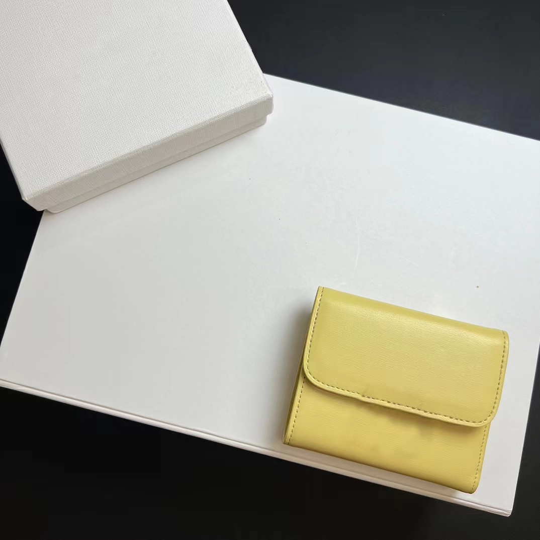 Designer Women's purse Luxury Cow Leather purse High Quality coin purse Top Boutique Gift Box Wallet Card bag double use high appearance level