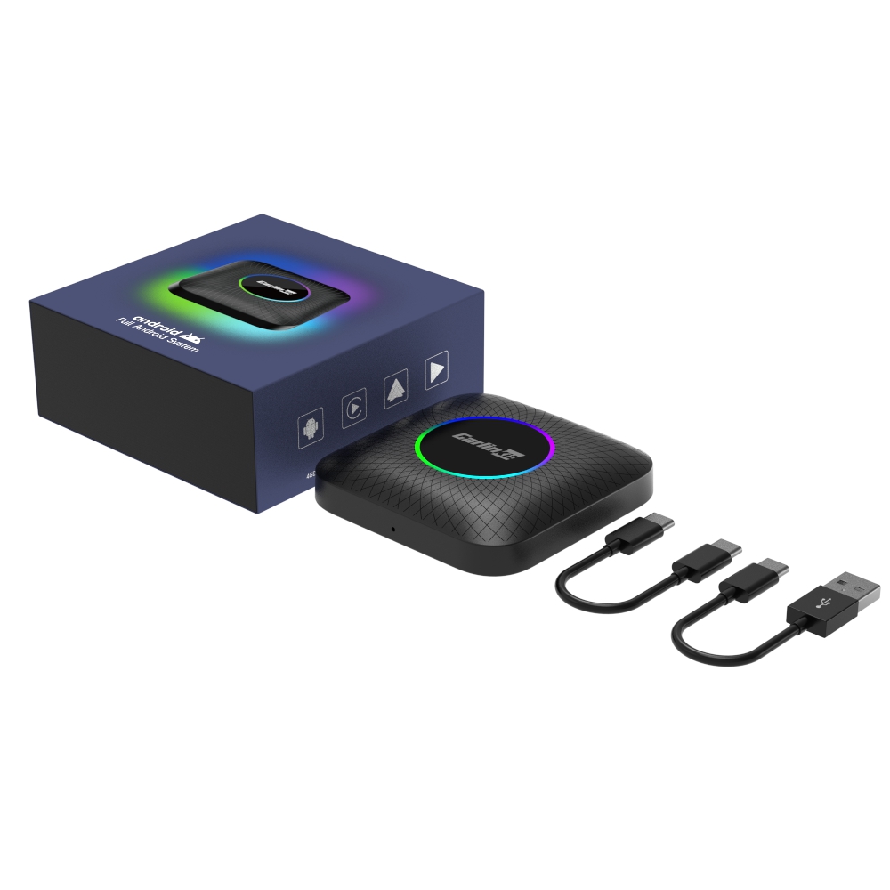 Carlinkit Youtube Netflix Android 13 8+128gb WIFI Car Box With SIM QCM6225 Chipset Wireless Android Auto Carplay Android Ai Box Car play box