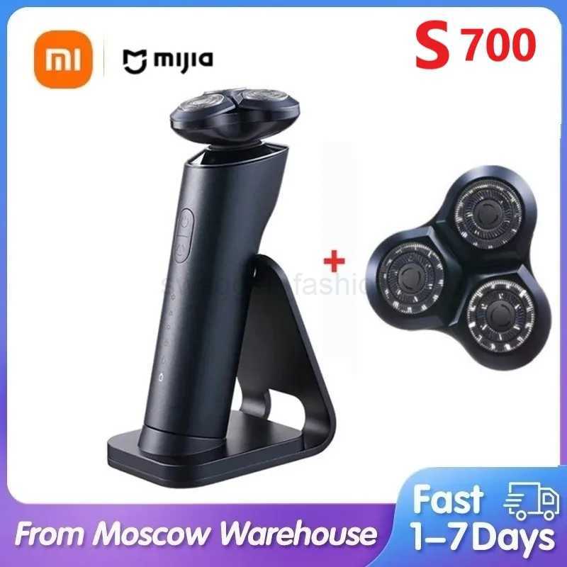 XIAOMI MIJIA Electric Shaver S700 Trimmer For Men Triple Blade Razor Man Electr Beard Machine Beard Trimmer Clipper ShaversB240709