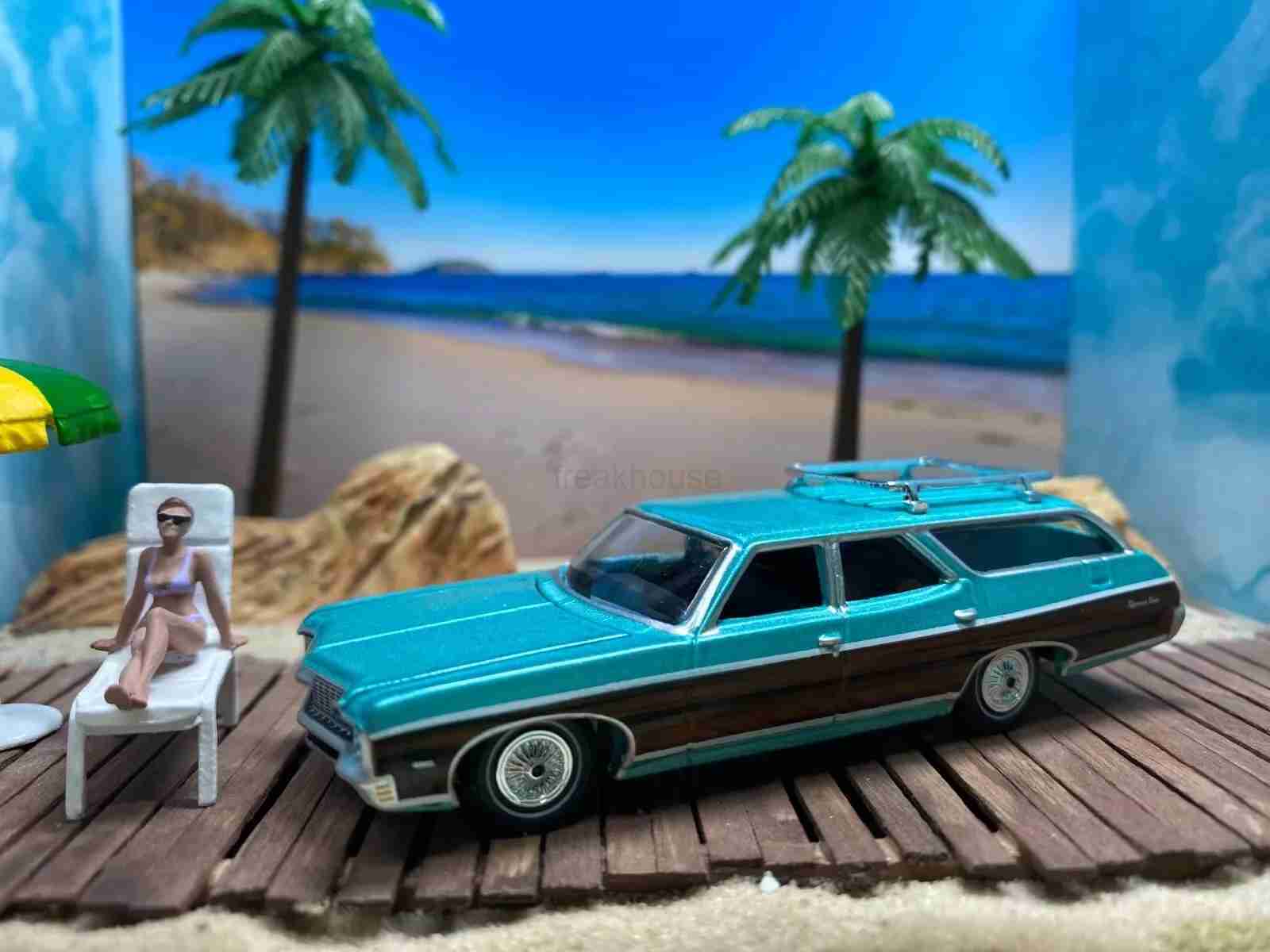 1/64 AW/JL/GL/M2 Machines Chevy Kingswood Alloy Cars Models Diecasts Vehicles Miniatures Simulation Collection Toys For Boy GiftCL240718