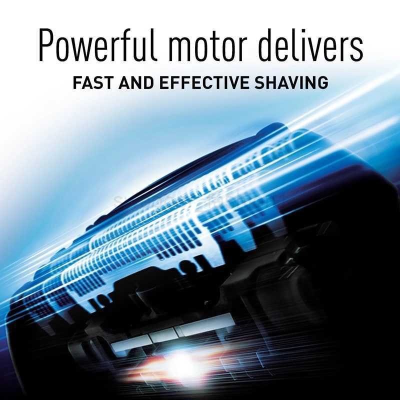 Original Kemei 4-Blade Rechargeable Electric Shaver 3-Speed Beard Electric Razor For Men Facial Wet Dry Shaving Machine WashableB240709