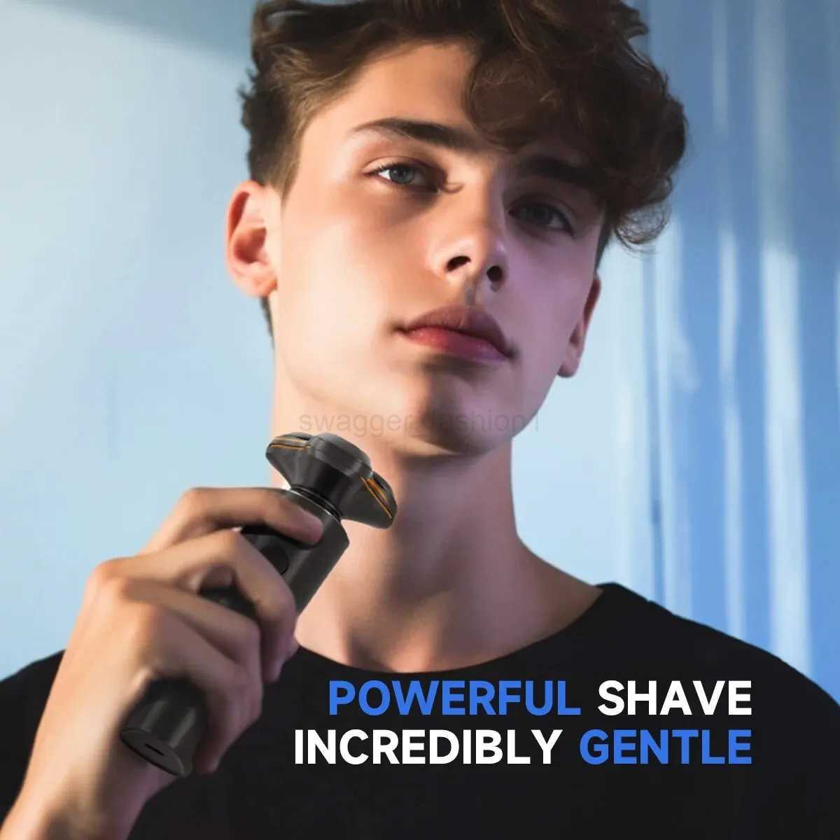 ENCHEN X8 Electric Shaver Magnetic Cutter Blade Waterproof Type-C Rechargeable Portable Men Beard TrimmerB240709