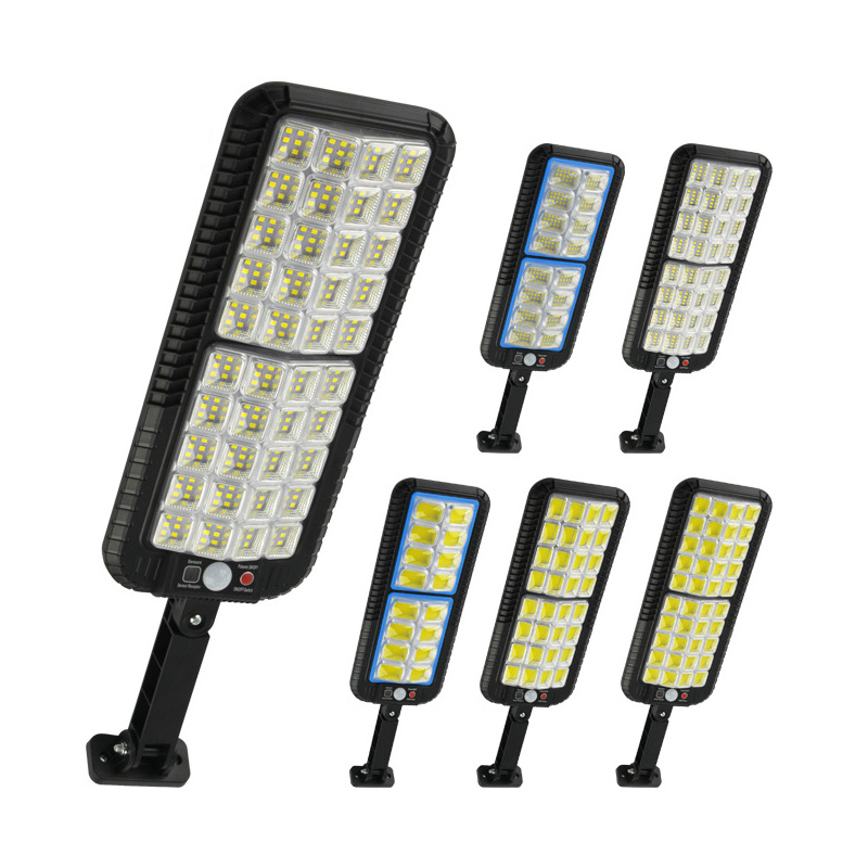 Solar Garden Light Motion Sensor Waterproof IP65 256 COB Solar Wall Light Outdoor Lighting 3 Modes
