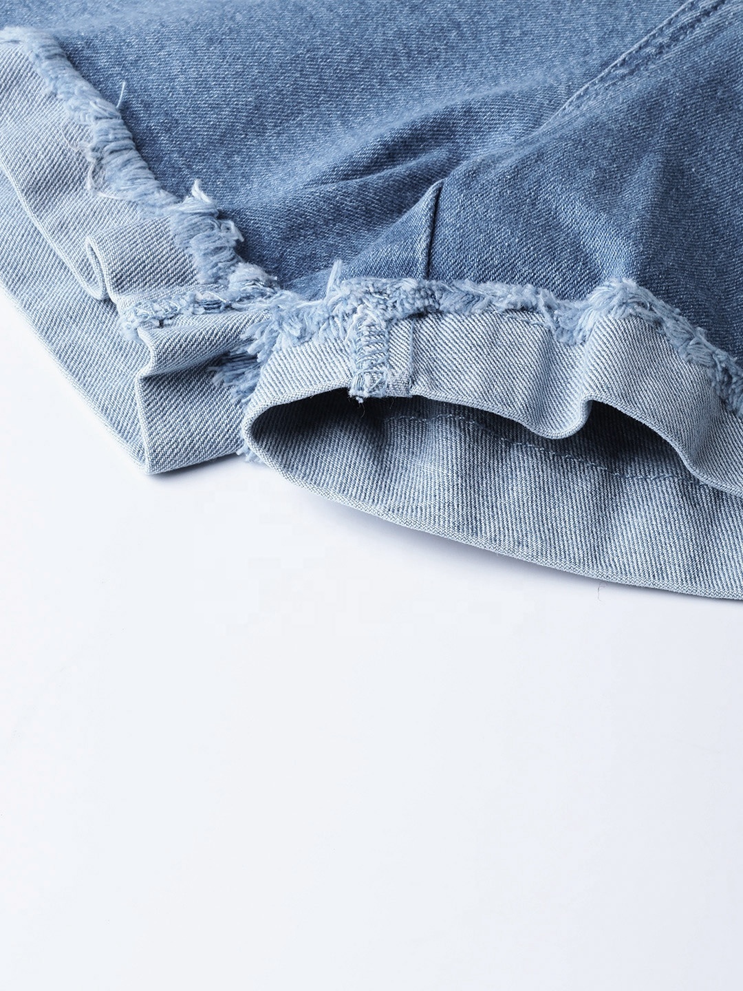 2022 spring and summer slimming large size slim fit jeans women's denim shorts