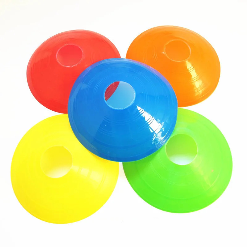 1050PCS Soccer Disc Cones Set Soccer Training Pro Agility Discs Dish Sport Space Cones Football Training Equipment Ball Game 240715