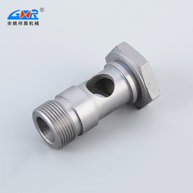 Stainless steel perforated bolt manufacturer supplies special-shaped screw welded stainless steel hydraulic joints
