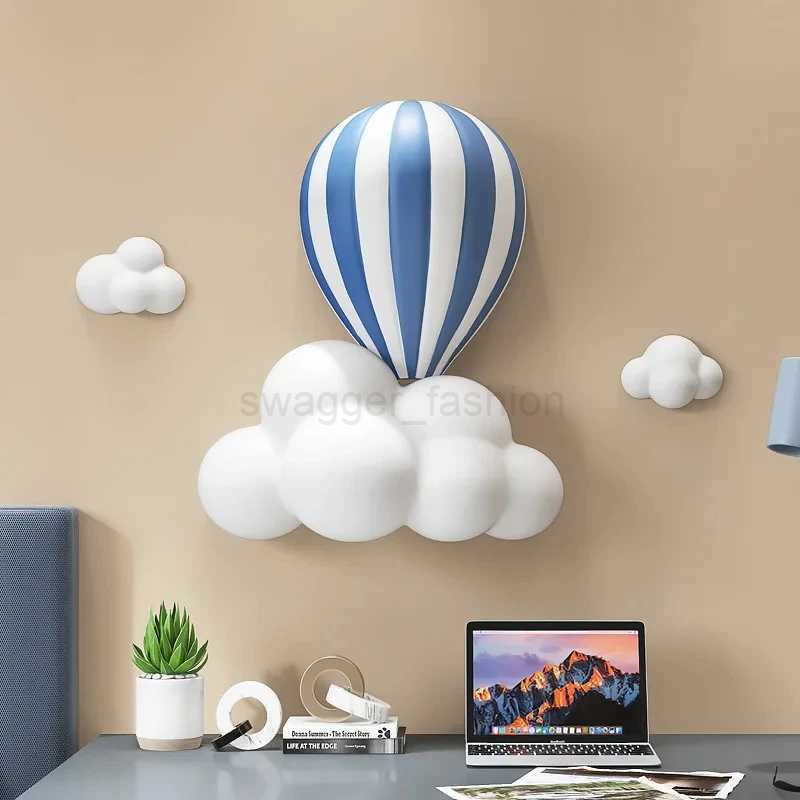 Hot Air Balloon 3D Three-dimensional Relief Wall Decoration Living Room Sofa Background Wall Decoration Room Hanging PaintingB24718