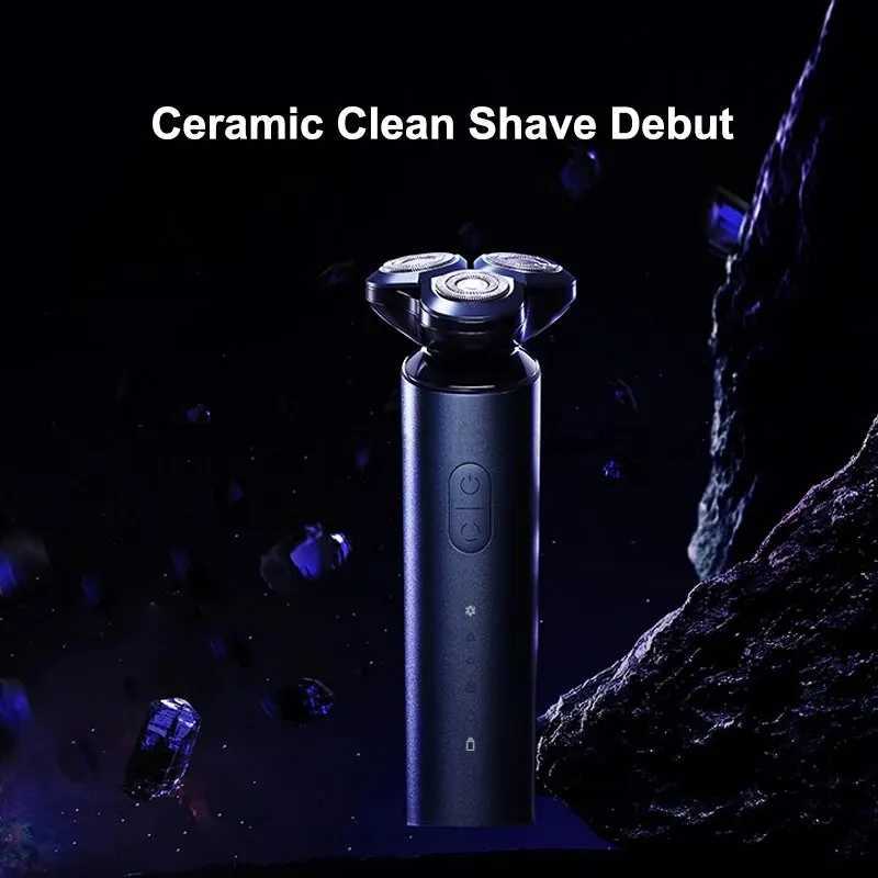 XIAOMI MIJIA Electric Shaver S700 Portable Flex Razor 3 Head Shaving IPX7 Waterproof Washable Beard Trimmer Trimer Cutter 30 DayB240709