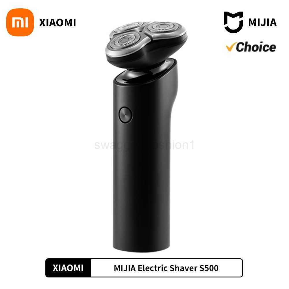 XIAOMI MIJIA S500 Electric Shaver Dry Wet Shaving Triple Blade Trimmer Beard Floating Head Mens Shaver Electric Razors MachineB240709