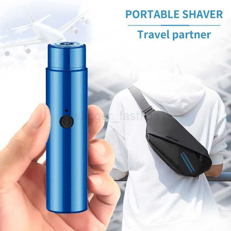 Mini USB Electric Shaver Long Lasting Portable Washable Car Rechargeable ShaverB240709