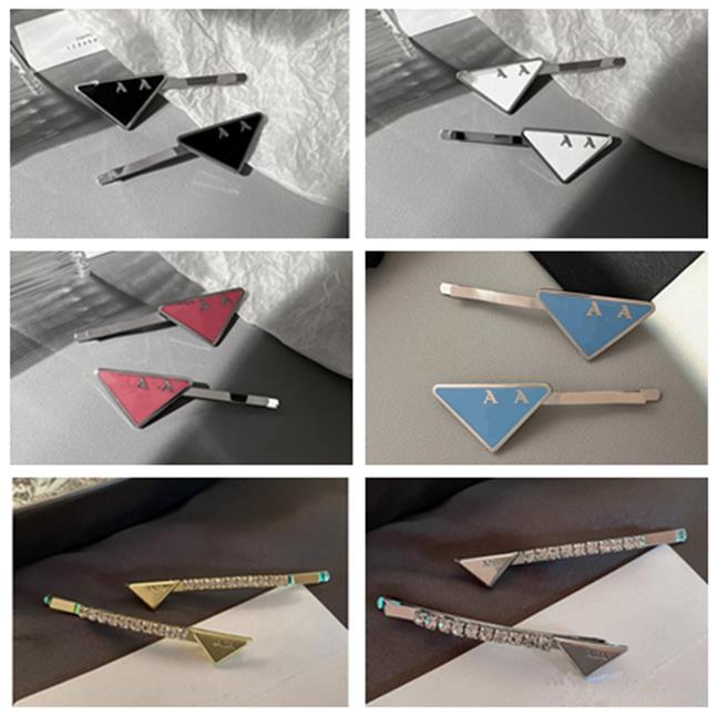 Luxury Hairclip Girls Women Classic Designer Hair Clips Barrettes Colourful Top Quality Letter hair pins Hairpin Hairclips Hair Accessories Jewelry 2pcs/pair