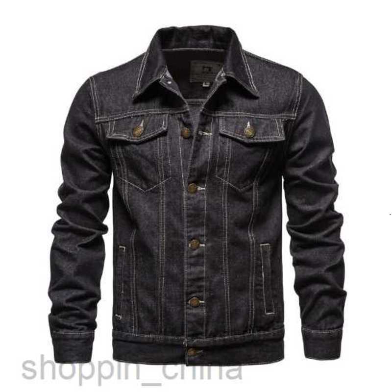 Mens Jackets Coats Spring New Men's Slim Fit Denim Jacket Large Fashion Casual Cardigan Coat
