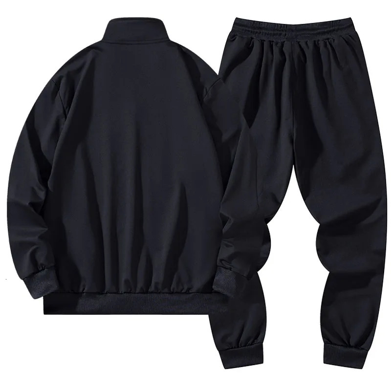 Men Tracksuits 2 Piece Spring Autumn Hip Hop Jogging Suits Sports Wear Man Running Suit Workout Windbreaker Fashion Clothing 240715