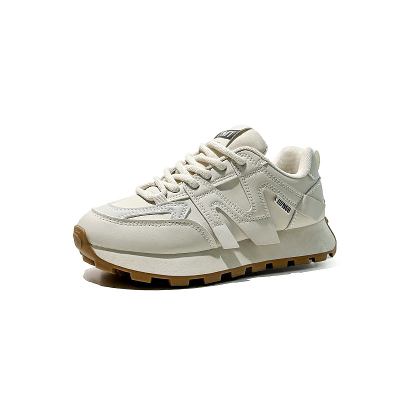 Women's sneakers 2024 Summer New Sports and Casual Breathable Genuine Leather Versatile Trendy Outdoor Running Shoes Free Shipping