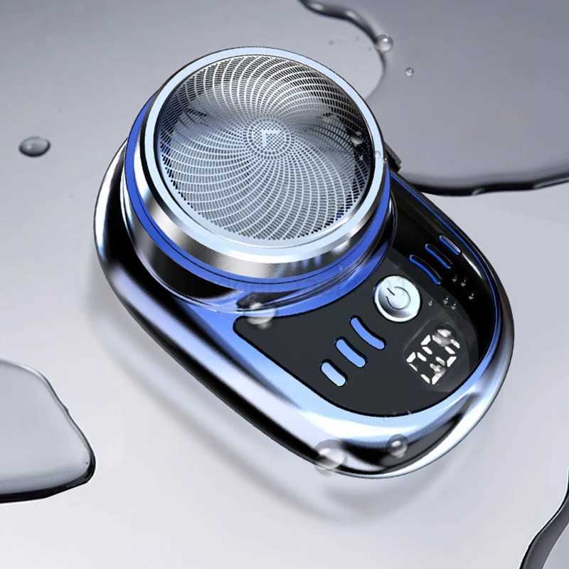 Electric Shaver Portable Razor Man Travel Attire Wet And Dry Usb Rechargeable Shaver Typec Charging Shaving Machine Mini For MenB240709