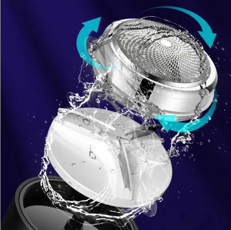 Mini Electric Shaver For Men USB Charging Models Portable Shaver No Skin Damage Face Beard Razor Body Razor Long Lasting BlackBx240709
