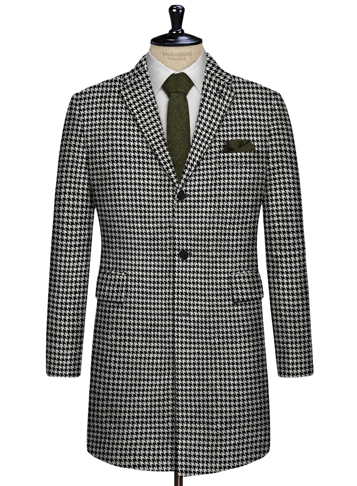 Casual Gray Men Suits Thick Wool Custom Made Double Breasted Tuxedos Peaked Lapel Blazer Back Vent Business High Quality Popular Cheap Price Long Coat
