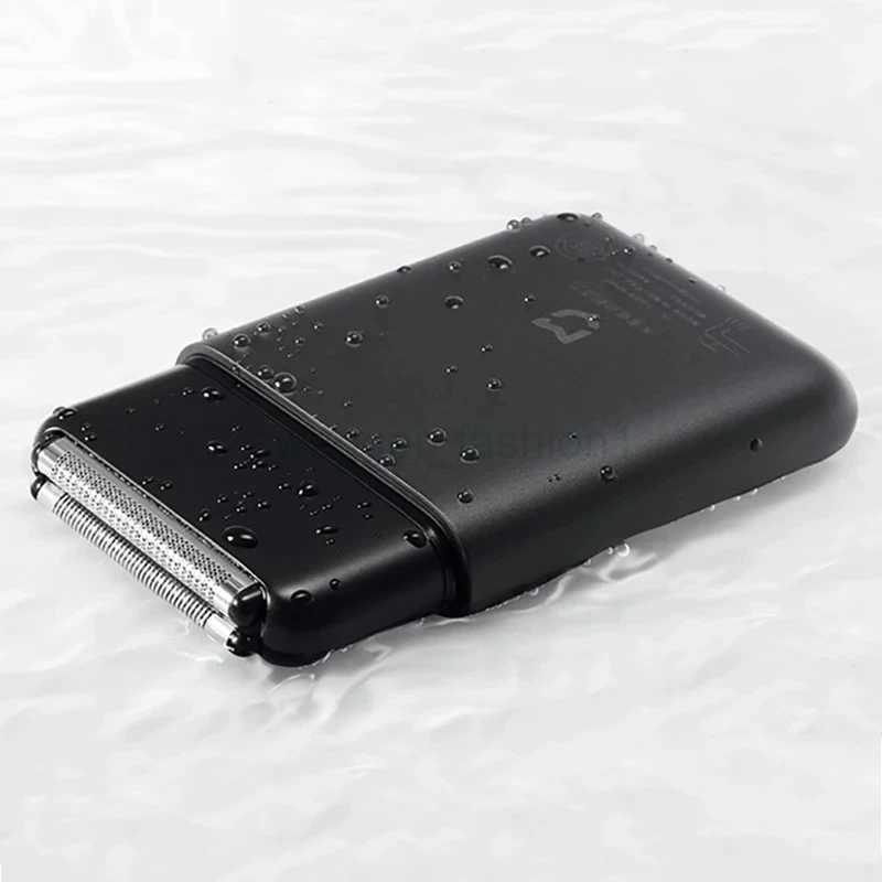 Mijia Electric Shaver Reciprocating Double Blades IPX7 Zinc Alloy Magnetic Blade Holder Type-c Rechargeable Portable RazorB240709
