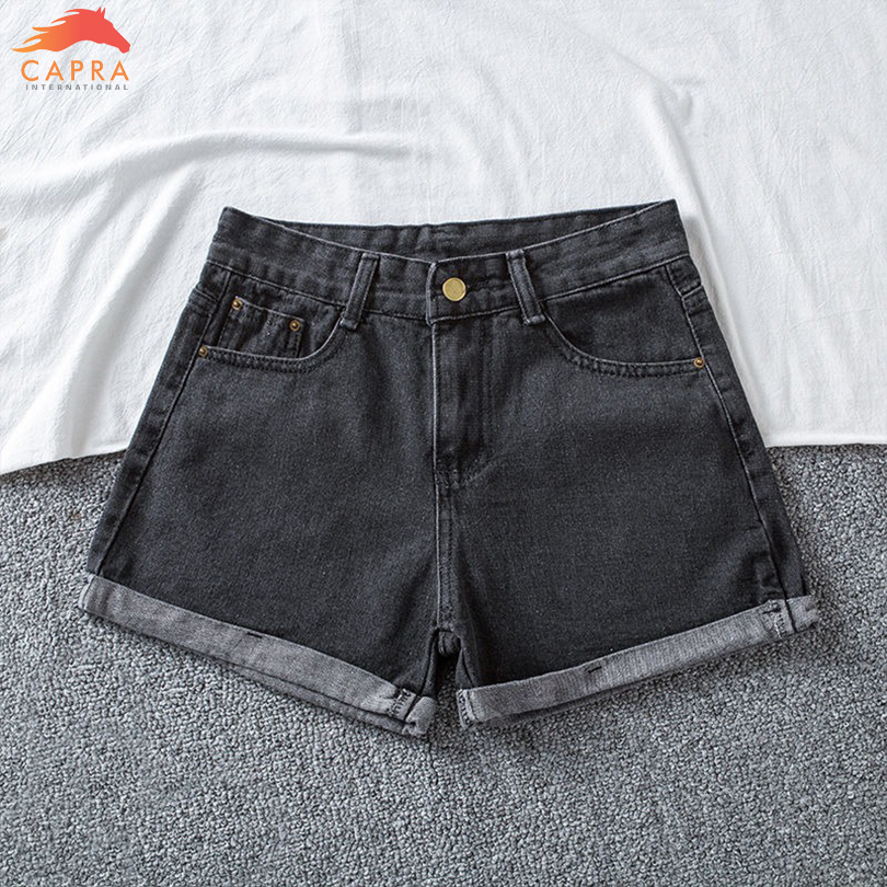 High Waist Women Plus Size Fashion New Casual Slim Jeans Short Washed Sexy Female Summer Denim Shorts