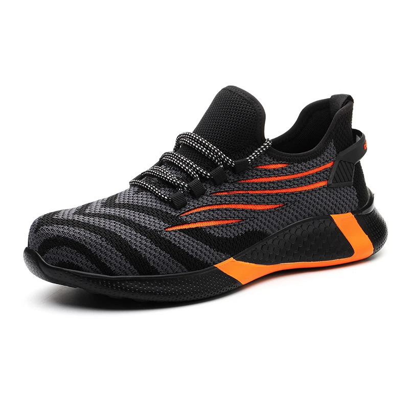 Men Work Safety Shoes Anti-puncture Working Sneakers Male Indestructible Work Shoes Men Boots Lightweight Men Shoes Safety Boots 240718