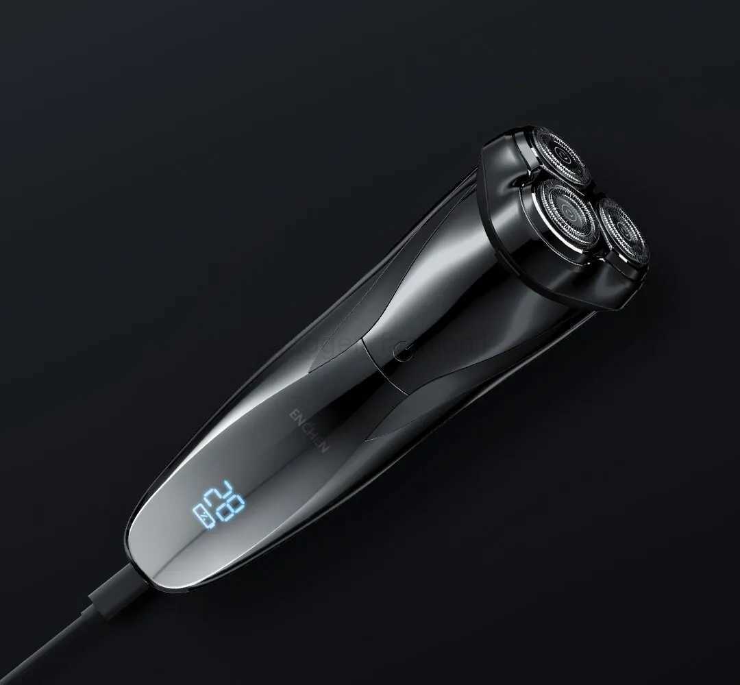 ENCHEN Electric Shaver 3D Blackstone 3 IPX7 Waterproof Razor Wet And Dry Dual Use Face Beard Battery Digital Display For MenB240709